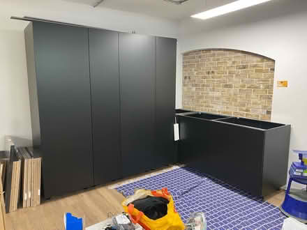 Photo of free kitchen cupboards (EC2A 4NJ) #1