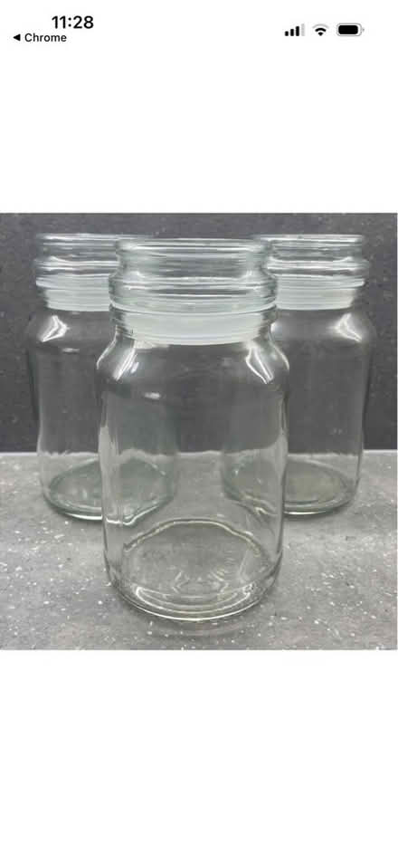 Photo of Glass Jars - Douwe Egberts or similar (Radbrook Green SY3) #1