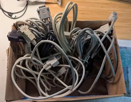Photo of free Collection of DB-9 and VGA cables (Carlingwood) #1