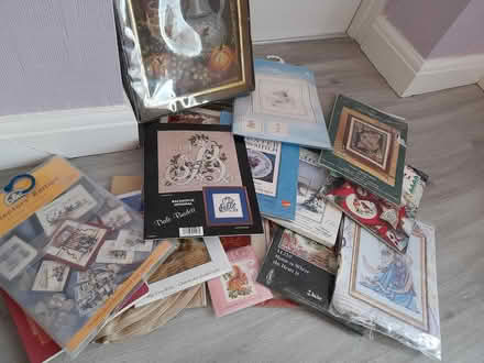 Photo of free Cross stitch kits and books (Whitnash CV31) #1