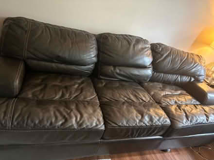 Photo of free 2 flex steel leather sofas (North Naperville) #1