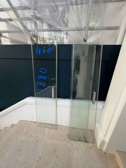 Photo of free Glass panels from shower enclosure (W8 7DA) #1