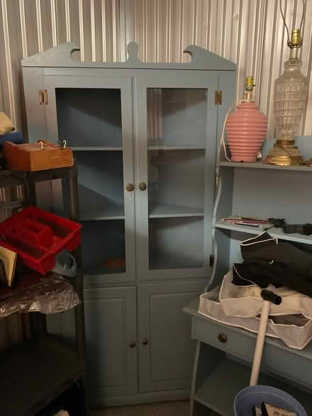 Photo of free Corner hutch (West Roxbury) #1