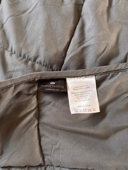 Photo of free Weighted blanket (Knotty Green HP9) #2