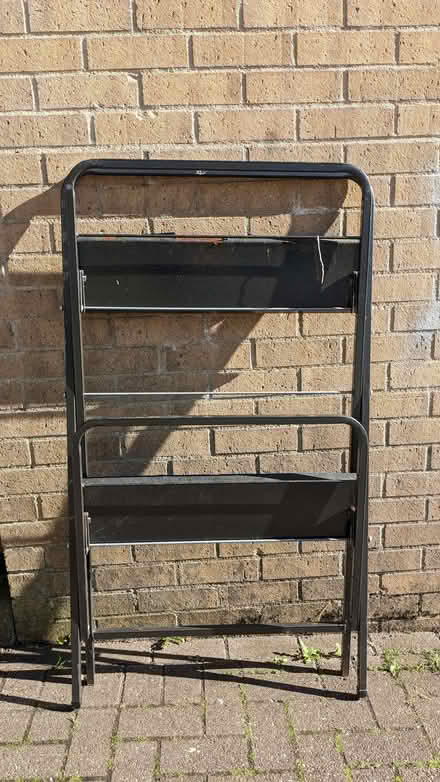 Photo of free Folding Metal Shelving Stand (Lipson PL4) #3