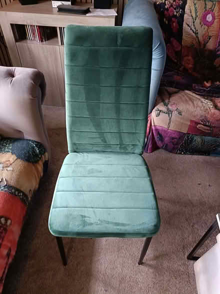 Photo of free Green Velvet Dining Chairs (Timberscombe TA24) #1
