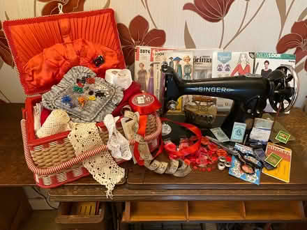 Photo of Sewing 🧵 cottons, ribbon, material etc. (Abbotswood GL3) #1