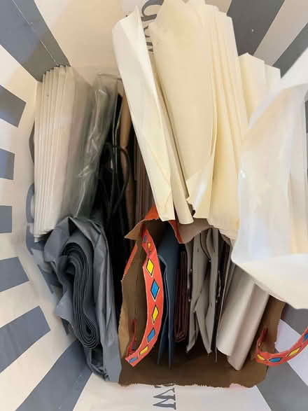 Photo of free Carrier bag of packaging materials (Moorlands LA1) #1