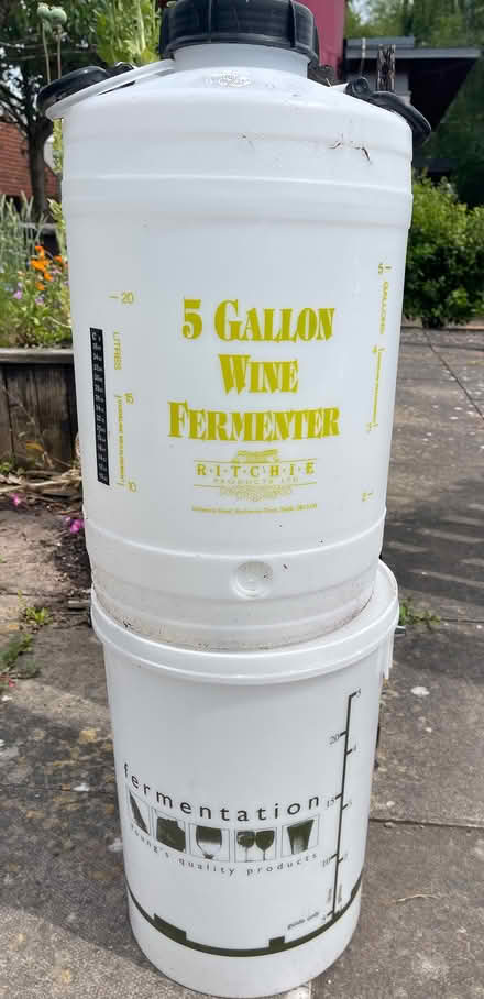 Photo of free Wine fermentation buckets (Goldthorn Hill WV2) #1
