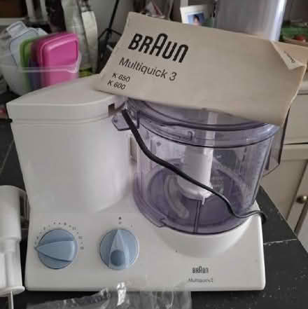 Photo of free Spares or repair Braun Food Processor with Accessories (Kentish Town NW5) #2