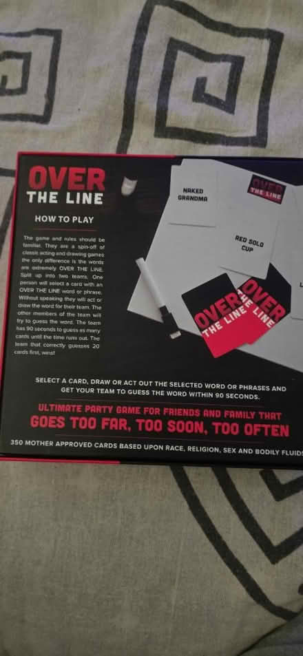 Photo of free Over the line board game (Home EH22) #1
