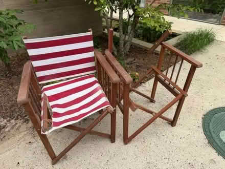 Photo of free Director Chairs for garden (Meresborough ME8) #3