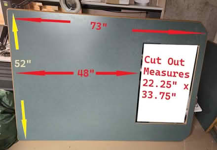 Photo of free Green Laminate Countertop (North Good Samaritan Hospital) #1