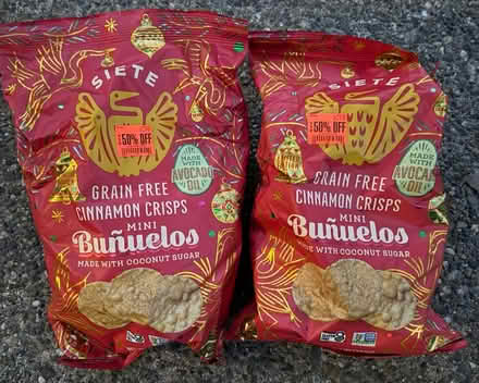 Photo of free Siete Grain-Free Cinnamon Crisps (1075 Valencia Avenue) #1