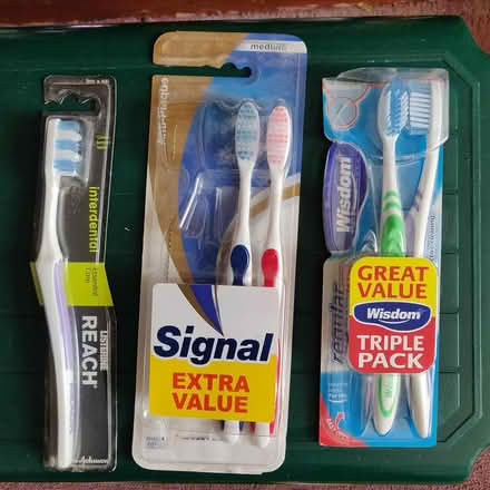 Photo of free New tooth brushes (Woodside London SE25) #1