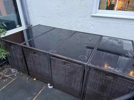 Photo of free Garden dining table + 8 chairs (CR2) #1