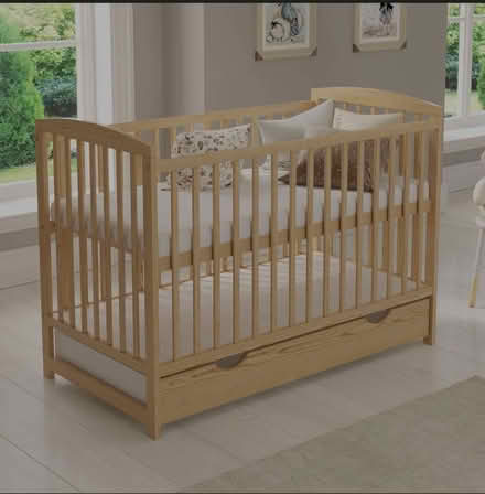 Photo of free Love to Sleep Baby Cot with Matres (Wealdstone HA3) #2