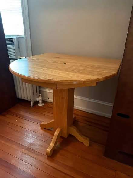 Photo of free Tall handmade cocktail table (30 cottage Ave off Kings St) #1