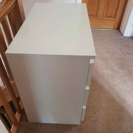 Photo of free IKEA white 3 drawer unit (Bedford MK41) #2