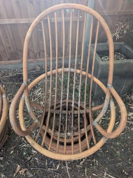 Photo of free 2 Bamboo Vintage chairs (NW11 Temple Fortune) #3