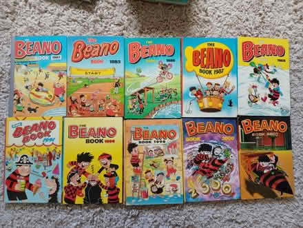 Photo of free 10 Beano Annuals (Buxworth SK23) #1