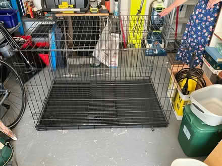 Photo of free Dog Cage large (Kempshott Park RG22) #1