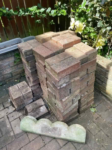 Photo of free Pile of bricks (Downhead Park MK15) #2