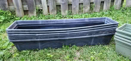 Photo of free Rectangular planter box (plastic) (Amberfield) #2