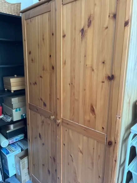 Photo of free Pine effect wardrobe from 1990s (Steyning BN44) #2