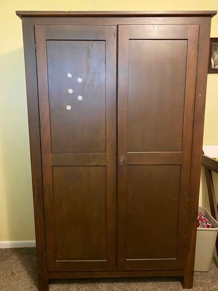 Photo of free Wooden wardrobe (Kent Ravenna) #1