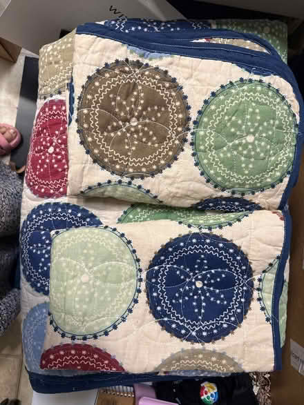 Photo of free Queen size quilt set (Blaney and Bollinger) #1