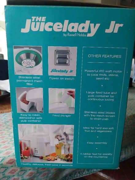 Photo of free The Juice Lady Jr (Shippon OX14) #2