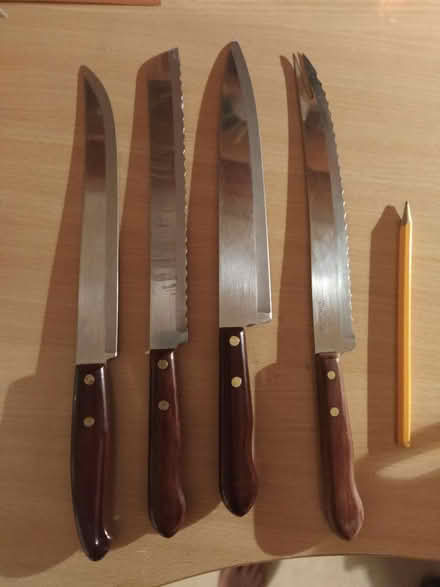 Photo of free Stainless Steel Knife set (Mosspark, Glasgow G52) #1