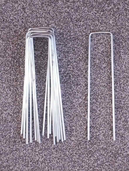 Photo of free metal tent pegs (Sheddingdean RH15) #1