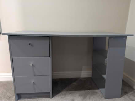 Photo of free Argos Light Grey Office Desk (SK10) #1