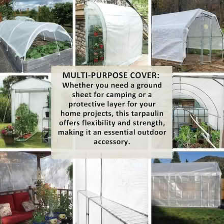 Photo of large tarpaulin sheet 3mx3m or bigger (Winnersh RG41) #1