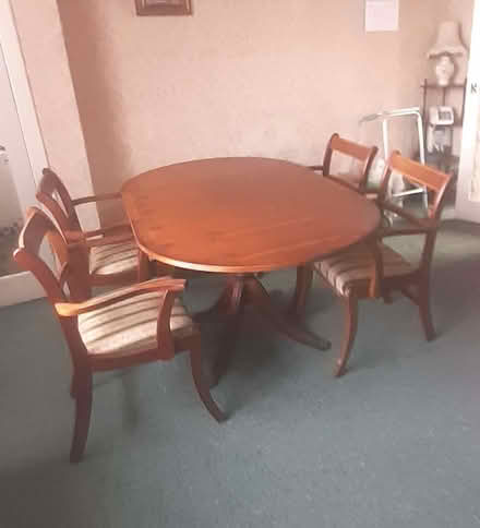 Photo of free Dinning table and 4 chairs (Welham Green AL9) #2