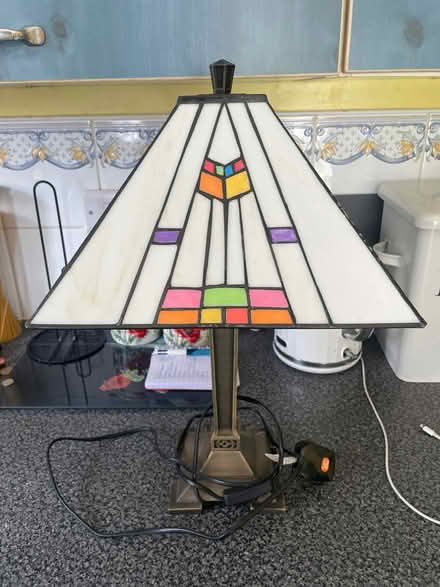 Photo of free Tiffany style table lamp (Southdown BA2) #1