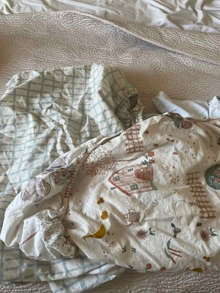 Photo of free Cot sheets (Abingdon OX14) #1