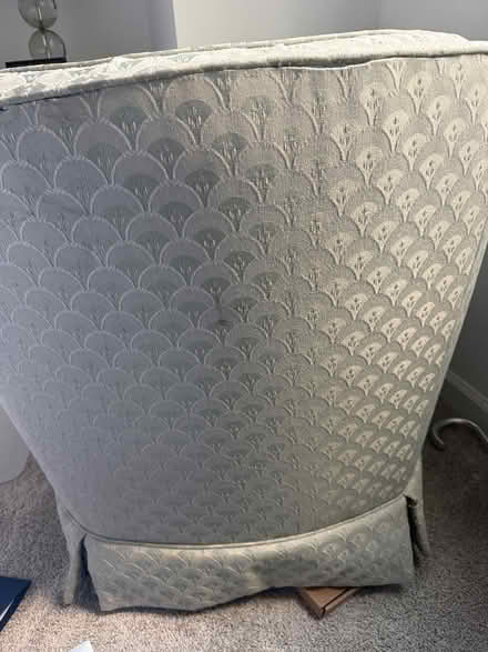 Photo of free Green Upholstered Chair (U Street Corridor) #4