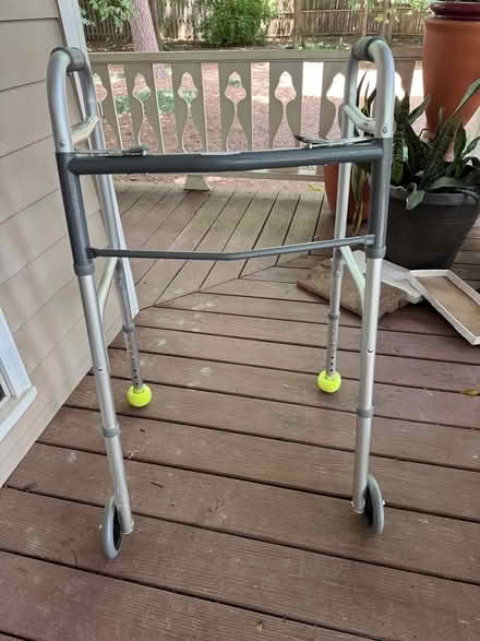Photo of free Walker, bath bench, potty (Decatur) #2