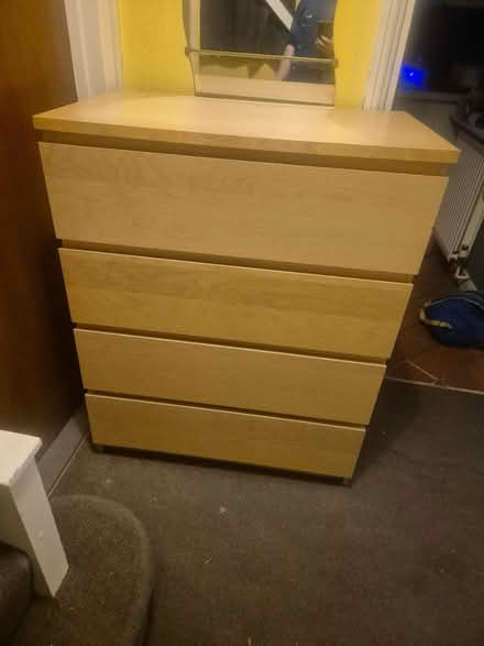 Photo of free Malm 4 drawer unit (Hayes UB3 2) #1
