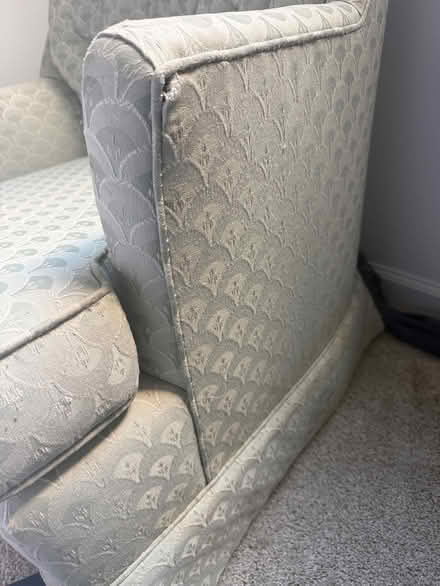 Photo of free Green Upholstered Chair (U Street Corridor) #2