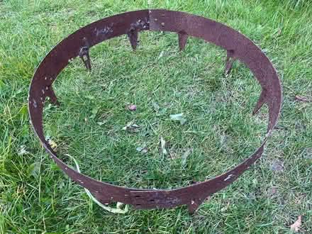 Photo of free 60cm Steel tree ring (two parts) (West Bridgford NG2) #1