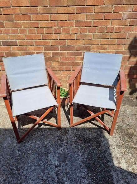 Photo of free 2 x Director's Chairs (Harefield SO19) #1