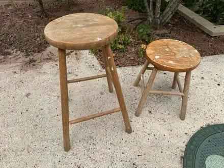 Photo of free Pine stools (Meresborough ME8) #1