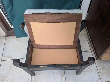 Photo of free Vintage/Antique Footstool With Storage (Dover CT15) #3