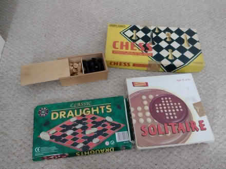 Photo of free Chess x2, draughts, solitaire (Addiscombe CR0) #1