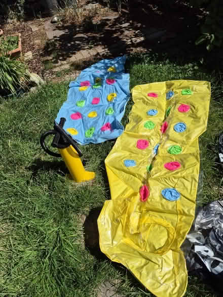 Photo of free Inflatable lilo x 2 and rings (LE18 South wigston Leicester) #1