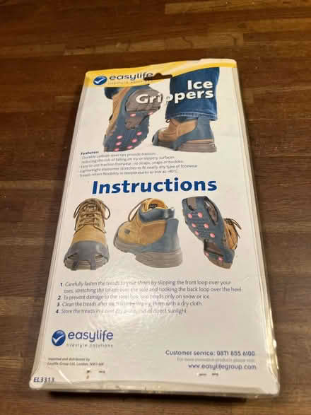 Photo of free Ice grippers (Weston Park BA1) #1